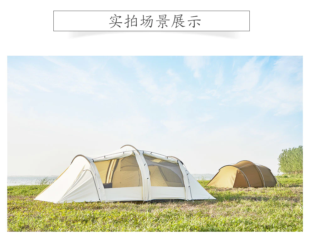 Cheap Goat Tents Asta Gear 6 8 People High Tunnel Tent Cotton Outdoor Team Camping Family Travel Stove Tents Tents 